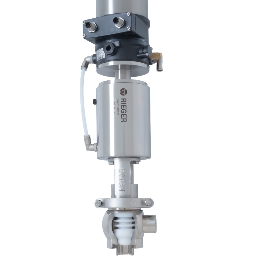 RIEGER make Aseptic Flow Control / Regulating Valves